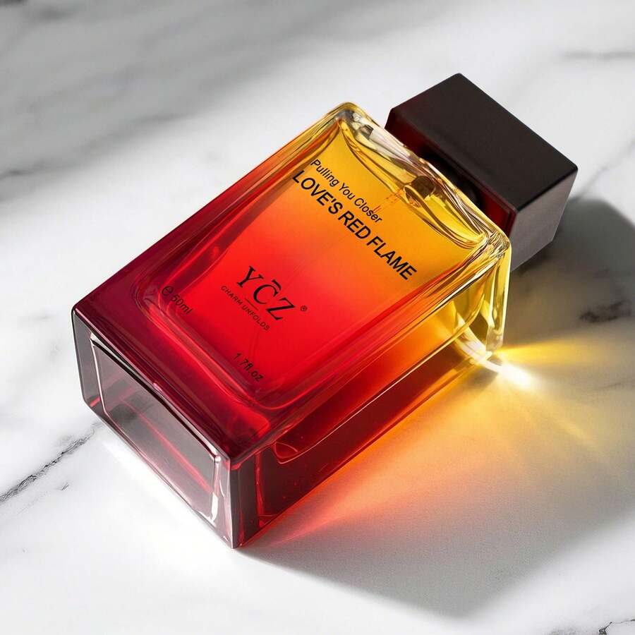 YCZ Pinewood Men's Perfume 1.7 Fl Oz - Pinewood Bergamot Scent Lasts 8 Hours, Travel-Sized Essential Oil, Luxury Cologne For Men, Perfect For Dinners, Cocktail Parties, And Commemorative Occasions, Long-Lasting Fragrance, Romantic Journeys, Minimalist Bottle Design, High-Quality Gift-Worthy, Ideal For Christmas, Halloween, And Valentine's Day. - 橘色 - 查看 1