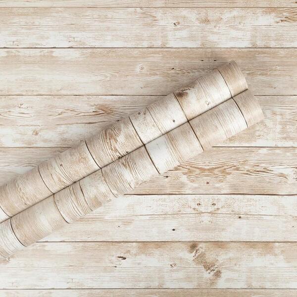 1 Rolle Vintage Holz Selbstklebende Tapete Vinyl Kontaktpapier, abziehbar und ablösbar für Wohnzimmer, Küche, Schlafzimmer, Studentenwohnheim Dekoration, Möbelrenovierung, DIY Herbst Ästhetik Aufkleber 45CM/100/300/500CM Tapete, Wandaufkleber, Wanddekoration, Zimmer Dekoration, Schlafzimmer Dekoration