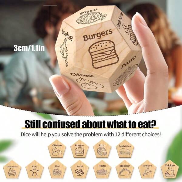 Stocking Stuffers For Teen Men Women Kids Adults Food Dice Date Night Dice Couples Gifts For Him Her Anniversary Christmas Birthday Wedding Gifts For GrandkidsTeen Men Women Him Her