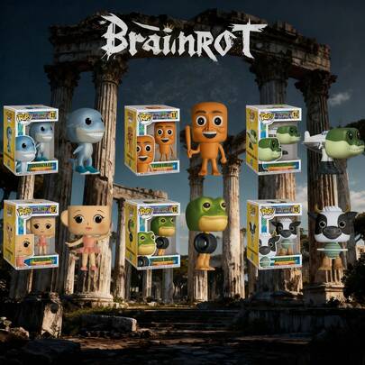 Italian Brainrot PVC Toy Figures Decorative, Collectible Figurines Doll Ornament, Desktop Ornaments, Birthday Gifts, Halloween And Christmas Gifts, Exquisite Party Gifts