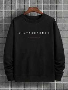 Men Sweatshirts - Black - View 3