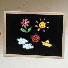 لوحة إعلانات خشبية ريفية، لافتة طباشيرية لمقهى ومطعم، إطار لوحة طباشيرية خشبية، عرض قائمة الطعام، لوحة الأسعار، لوحة رسائل قابلة للمسح - الرفيق المثالي للدراسة والعمل. لوحة إعلانات، لوحة رسم، لافتة ديكور الحائط.