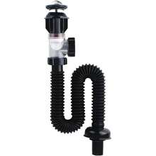 1pcWater Pipes, Drainage Pipes, Dissolve And Unclog,Universal Plastic Sink Drain Strainer With Flexible Hose, Anti-Odor Wash Basin Sewer Fittings For Kitchen And Bathroom