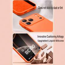 1个纯色哑光液态硅胶软手机壳，兼容 17 Pro Max Air 16 15 14 13 12 11 Pro Max Plus AirMagsafe磁吸无线充电边框后盖，液态硅胶手机壳，圣诞礼物