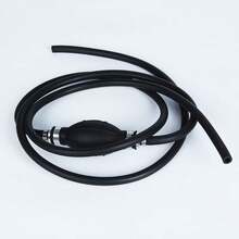 مضخة نقل الوقود يدوية شفط اليد مضخة نقل المياه مع خرطوم ناعم 8 مم لنقل البنزين والوقود والسوائل والمياه وخزان الأسماك، أنبوب شفط الوقود الأسود، مضخة نقل الزيت اليدوية، مضخة المياه اليدوية