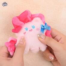 Hasbro My Little Pony Plüsch Schlüsselanhänger Set im Blindbag | Serie 3 süße Ponys mit versteckten Designs (zufälliger Anhänger)