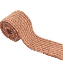 1 Rolle einseitig geripptes Band, gestreiftes Kordsamt-Band, verschiedene Farben, 3 Handwerke verfügbar (Folienpunkt, Strass-Einlage oder hochmetallischer Glanz), geeignet für DIY-Basteleien, Haarzubehör, Geschenkverpackung, Weihnachtsdekoration, Blumenarrangements, Hochzeiten, Partydekorationen