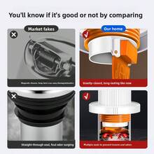 Eliminador de olores del desagüe del fregadero de cocina, anillo sellador de olores del tubo de desagüe, accesorios de tapón antirretorno de desbordamiento de agua