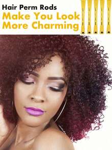 10件/20件套卷发棒套装，适合自然卷发 - 使用冷烫卷发棒打造弹性卷发 - 家用专业美发工具，打造沙龙级造型，卷发，卷发器，无热卷发，无热卷发，卷发器，卷发棒，卷发，卷发工具，卷发器，卷发扩散器，头发，旅行，美发产品，美发工具，美发用品，理发师，理发师配件，理发店，美发设备 - 彩色 - 查看 3