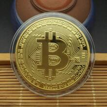 1PCS Bitcoin Model Bitcoin Ornaments Bitcoin Gifts Bitcoin Toys Coin Toys Coin Model Bitcoin Gifts Bitcoin Toys - 金黃色 - 查看 6