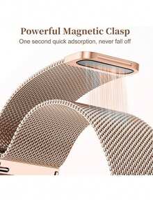 Compatible With Apple Watch Band And Case: Stylish, Soft, Breathable, And Adjustable. Features A Circular Braided Stainless Steel Magnetic Band And A Two-In-One, Drop-Resistant, Scratch-Resistant Tempered Glass Pc Case. Compatible With Apple Watch Series Ultra, 11/10/9/8/7/6/5/4/Se, And 40/41/42/44/45/46/49 Mm Bands And Cases. The Milanese-Style Band And Minimalist Case Provide A Comfortable Fit.