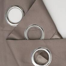 Las cortinas opacas brindan sombra, aislamiento térmico y caída natural. - Café integral - Ver 5