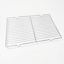 2 件装烘焙冷却架，16x10 英寸烘焙架，加厚金属丝饼干架，适用于烹饪、烘烤、烧烤、烘干、烤箱，适配半尺寸烤盘，黑色圣诞派对