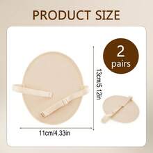 Reusable Underarm Sweat Pads, Lightweight & Comfortable Sweat Absorbing Liners, Odorless, Suitable For Travel, Sports, Outdoor, Summer Body Care, Christmas Gift, Back To School Essential