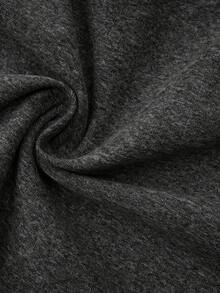 女士休闲舒适连体裤，春秋季 - 深灰色 - 查看 3