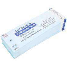 2 Tamaños 200 Piezas Caja Auto Esterilización Bolsa bolsas para esterilizar instrumental (90 * 260mm) - 90*260 mm - Ver 1