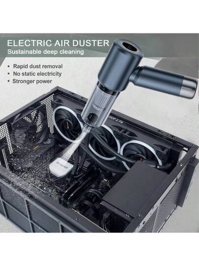 Cordless Stofzuiger Cleaner Cars, In Air Purifier, Brushless Motor held Vacuum, Multi Nozzle Home, Office, Vehicles.2000mAh view 5