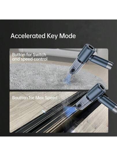 Cordless Stofzuiger Cleaner Cars, In Air Purifier, Brushless Motor held Vacuum, Multi Nozzle Home, Office, Vehicles.2000mAh view 2