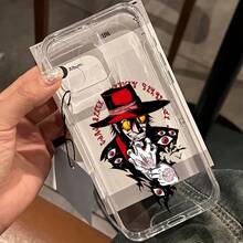 Funda de teléfono Hellsing de personaje final de anime japonés genial para iPhone 17 16e 16 15 14 13 12 11 Pro Max Mini Air XR XS X 7 8 Plus, cubierta trasera suave de TPU transparente - Mezcla de colores - Ver 7