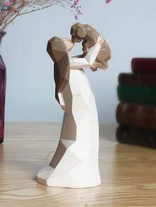 Girl And Dog Memorial Statue, Hugging Dog Memorial Statue, Hand-Painted Sculpture Art Crafts, Living Room Bedroom Desktop Decoration, Memorial Gift For Dog Lovers