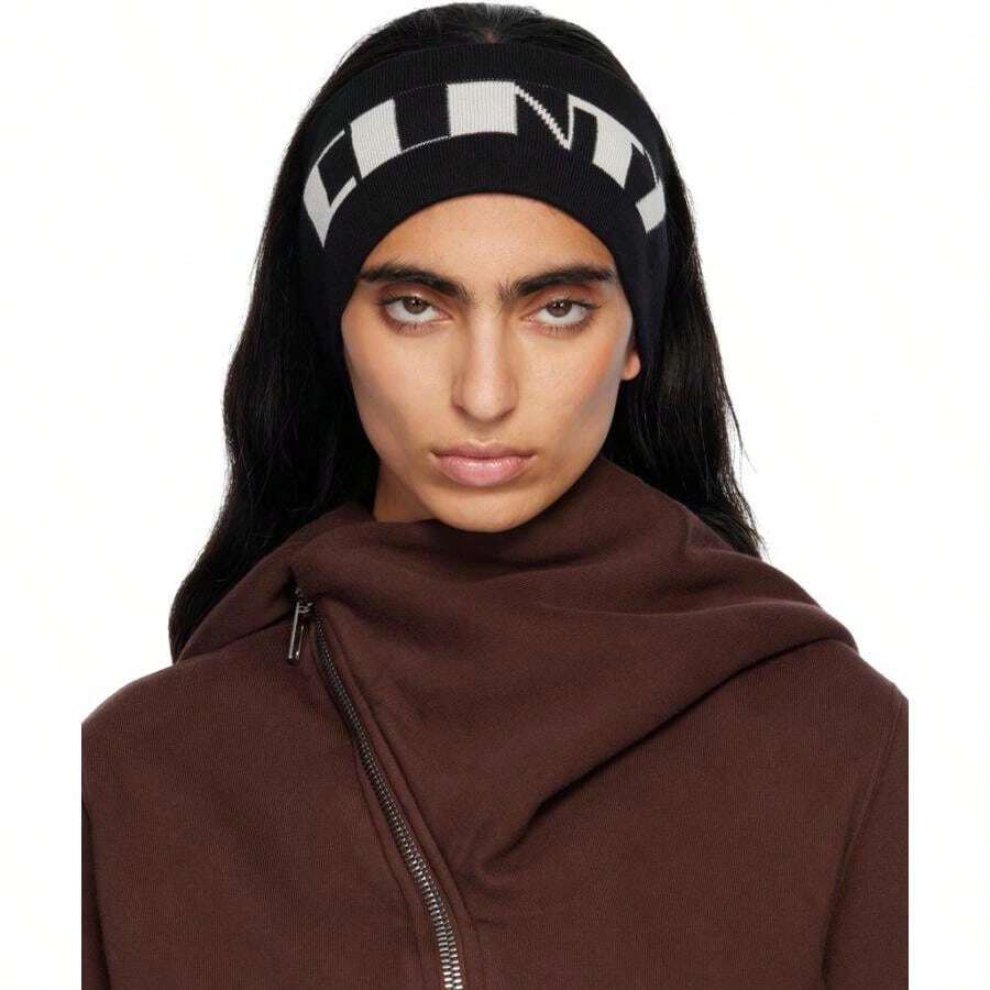 Rick Owens Black Concordians Headband |  | Women Baseball Cap - mặc định - Xem 1