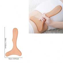 SilvaLex Wooden Massage Tool, Full Body Massager, Hand Massager, Leg Massager, Shoulder Massager, Neck Massager, Face Massager, Back Massager, Waist Massager, Full Body Muscle Massage, Multi-Functional Massage Tool For Different Body Parts, Body Relaxation Tool - Apricot - View 14