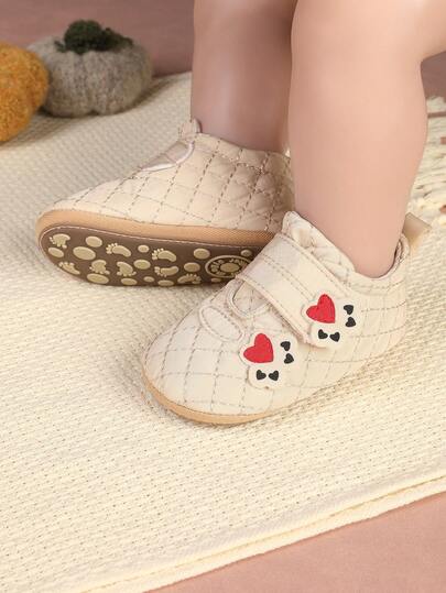 أحذية خريفية جديدة للأطفال الرضع والصغار من عمر 0-1 سنة، أحذية مانعة للانزلاق وجميلة للمشي الأول، مناسبة للجنسين