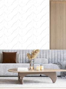 10片装3D亮面塑料大理石纹瓷砖墙贴 - 自粘可移除乙烯基墙贴，尺寸分别为5.9/7.8/11.8/15.7英寸，适用于厨房、浴室、客厅、家具翻新和特色墙 - 高品质时尚网格图案，轻松打造DIY家居装饰 - 彩色 - 查看 7