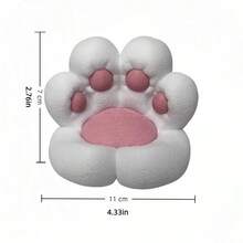 1个可爱猫爪加厚耐用手机支架，简约塑料动漫女孩桌面伴侣 - 彩色 - 查看 6