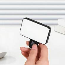 Portable Fill Light, 3-Color Adjustable MINI Clip Lamp, Suitable For Shooting Fill Light, Matte Finish Design With Comfortable Feel, 200mAh Battery Meets Daily Use, Compact And Detachable Design For Easy Carrying Suitable For Selfies And Live Streaming, Photography, Portable Light Selfies Live Streaming Photography Portable Light Selfie Light Phone Light