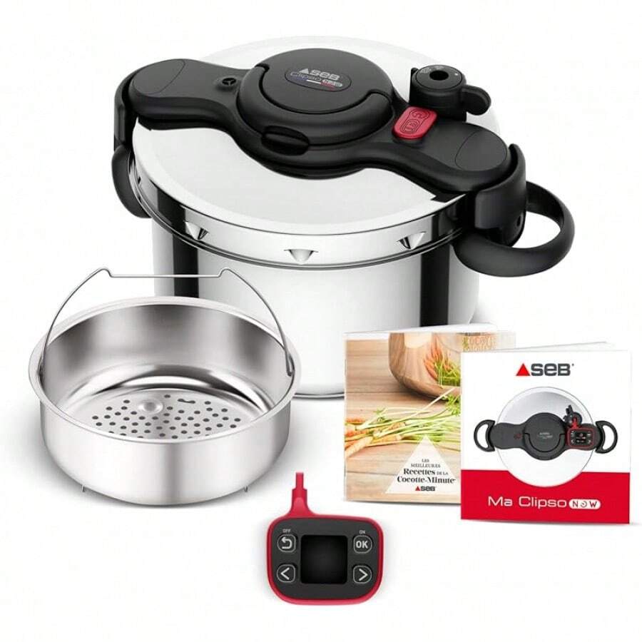 Tefal OptiGrill Deluxe GC707D - Grill De Contact 2000W, 6 Programmes Auto, 5 Niveaux Cuisson - Plaques Amovibles Lave-vaisselle