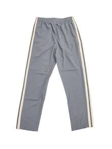 2条装 男士薄款侧条纹直筒运动裤户外慢跑运动健身训练裤男式休闲裤 - 黑色 - 查看 6