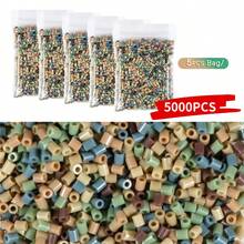 1000/2000/5000 piezas Cuentas de fusión Mini de 2.6mm, Cuentas de hierro de rompecabezas de píxeles, Juguetes educativos de alta calidad hechos a mano para manualidades
