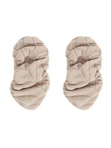 1Pair Winter Office Chair Armrest Gloves, Elastic Soft Chair Armrest Protector, Solid Color Half-Pack Office Chair Armrest Gloves, Durable And Easy To Clean, Armrest Cover For Office Chair, Hand Washable Chair Cushion Seat Cushion Office Supplies Chair Pillow Gaming Chair Desk Accessories