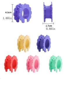 5pcs Silicone Clip Clothesline Hooks, Windproof Clothesline Clips, Clothesline Hangers Drying Rack Clips