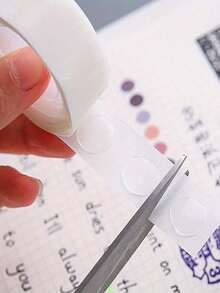 100/200/400 قطعة/لفة نقطة لاصقة للبالونات، اكسسوارات البالونات، نقطة لاصقة للبالونات في حفلات عيد الميلاد والزفاف، ملصق لاصق للبالونات، حامل بالونات، قوس بالونات - أبيض - مشاهدة 8