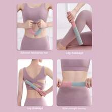 硅胶多功能健身杆，腕力阻力辅助工具，弹性扭力杆，握力杆，阻力杆，肌肉康复训练，放松，敲击按摩