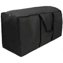 Garden Storage Bags Heavy Duty Furniture Cushion Cover Bags, Tote Portable Bag Organizer With Handle For Home And Yard Accessories Christmas Tree - màu đen - Xem 7