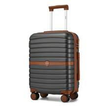 Suitcase 20 24 28 Inch Cabin Carry On Check In ABS PC Hard Shell Spinner Wheels Lock Small Medium Large Travel Luggage Set For Holiday Family - Dark Grey - View 13