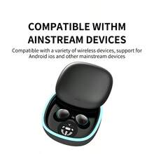 [Wireless Earbuds] Ultra-Compact Mini Wireless Earbuds With High-Quality Bass - Perfect For Exercise, Sleep, Work | Wireless In-Ear Headphones For Both Men & Women | Includes Charging Case | Type-C, Touch Controls, Earbuds Wireless - Multicolor - View 7