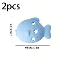 3pcs Silicone Fish-Shaped Cat Chew Toy - Interactive Treat Dispenser, Puzzle Snack Pet Toy For Dental Health, No Batteries Needed, Materials, Interactive Cat Toys