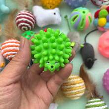 5pcs/10pcs/20pcs/30pcs Optional Cat Toys, Pet Interactive Toys, Cute Cats, Happy Cats, Random Color