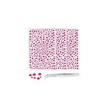 975Pcs Face Gems Hair Gems, Self-Adhesive Face Jewels Eye Jewels Rhinestones 3/4/5/6 Mm DIY Face Gems Stick On, Hair Body Rhinestones Gems Crystals Pearls For Face Makeup, Crafts (Gem_Rosered){Inchcolor_nameinch:Inchgem_roseredinch} - gem_rosered - 查看 1