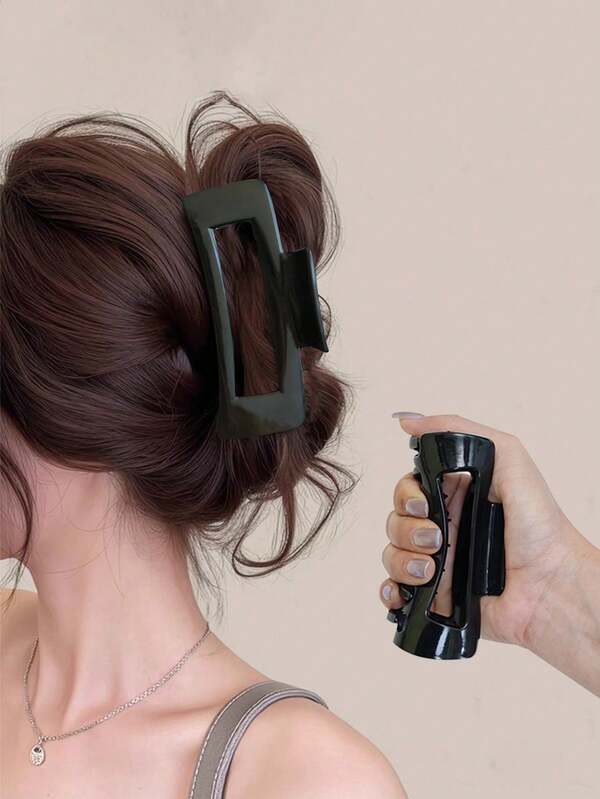 Soft Silicone Hair Claw,Cloud-Like Anti-Slip Hair Gripper, Retro Minimalist Hair Claw, Versatile All-Season Hair Accessory For Women,Claws For Everyday Hairstyles, Hair Claw, Attractive Bun Holder, Fashionable Hair Accessories,Gifts,Travel,Gifts For Women,Hair Stuff,Stocking Stuffers