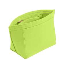Bag Organizer For Long Champ Small Tote Bag Timid Bag Storage And Finishing Inner Bag Liner Handbags Insert Organizer Fit - Màu xanh huỳnh quang - Xem 12
