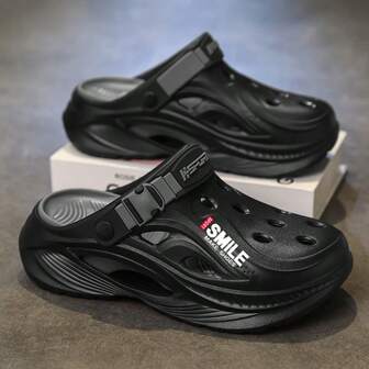 Herr Fashionabla Nya Enfärgade Strandsporter Avantgarde Semester EVA (Etylen-Vinylacetat-kopolymer) Bokstavspar Tjock Sula Inomhus Utomhus Strandsemester Helårs Mångsidiga Sandaler