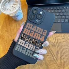 Funda de teléfono a prueba de golpes Funda de teléfono: Funda de teléfono Angel Eye Premium con patrón MAMA Impresión UV, 360 °   Protección Completa para iPhone 11, 12, 13, 14, 15, 16 Pro Max, XR, X, XS, 7, 8 Plus y SE Mini – Mejor Idea de Regalo de Cumpleaños para Chicos y Chicas Funda de Teléfono Ligera y Delgada a Prueba de Golpes - 1 pieza - Ver 2