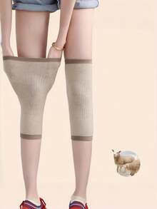 2只装男女通用护膝，男女通用膝关节支撑，关节稳定保暖腿套，可手洗聚酰胺（尼龙）材质，轻便保暖，辅助膝关节活动 - 彩色 - 查看 7