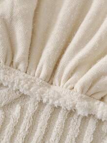 1 Stück weiches Flanell Karomuster Sofa Überwurf, warmes & hautfreundliches Qualitätsgewebe, luxuriöse minimalistische Sofa Dekoration, Herbst/Winter Sofa Schutzbezug für 1-4 Sitzer Sofa, L-förmiges Sofa, Wohnzimmer, Schlafzimmer, bequem, Party, Club, Büro