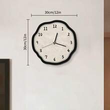 Vintage Style Wall Clock, Daily Retro Creative Hanging Clock, New Model Entrance Hall Clock, Living Room Hallway Wall Hanging Clock, Holiday Gift For Friends And Family - Multicolor - View 6